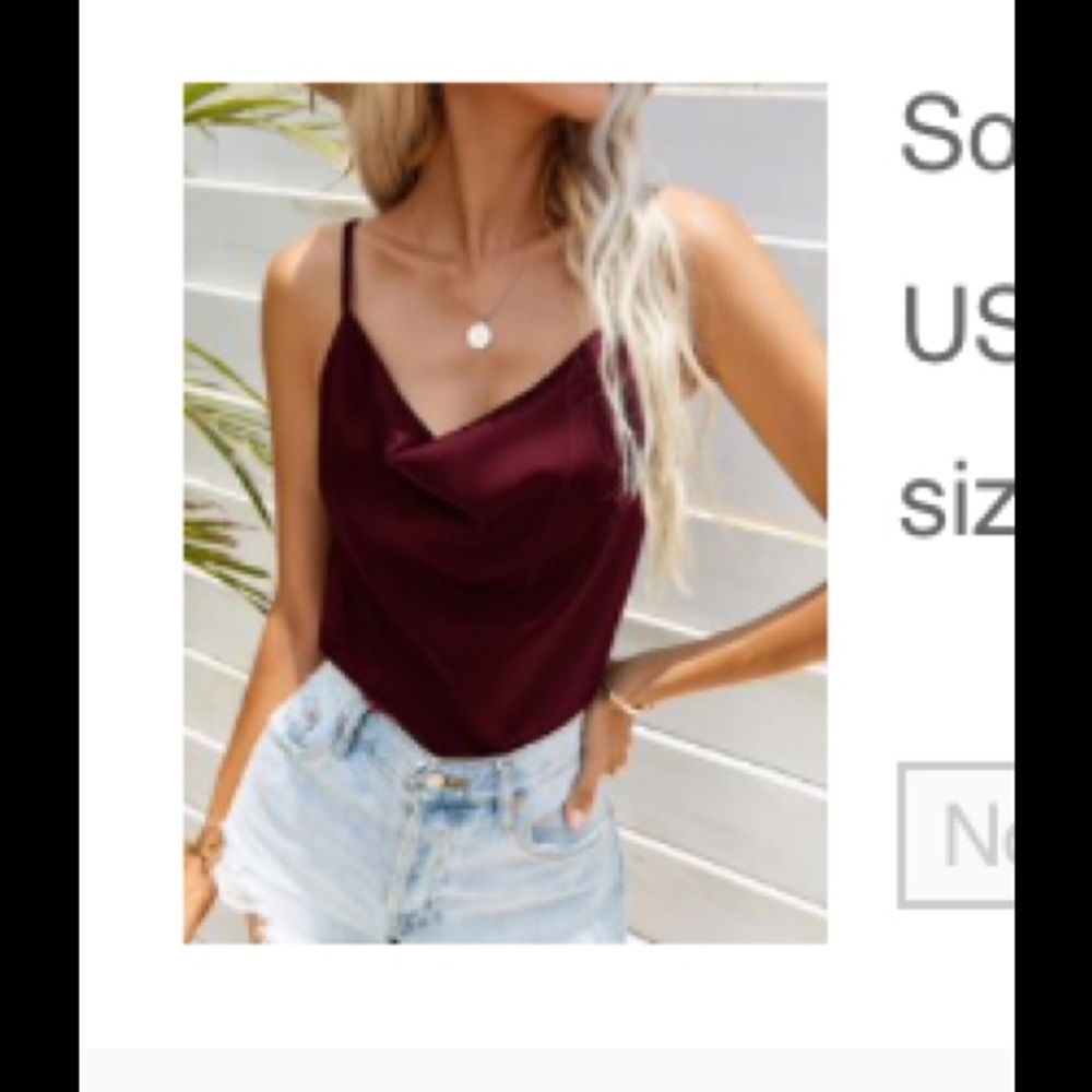 Brand new shien tank top, just received.